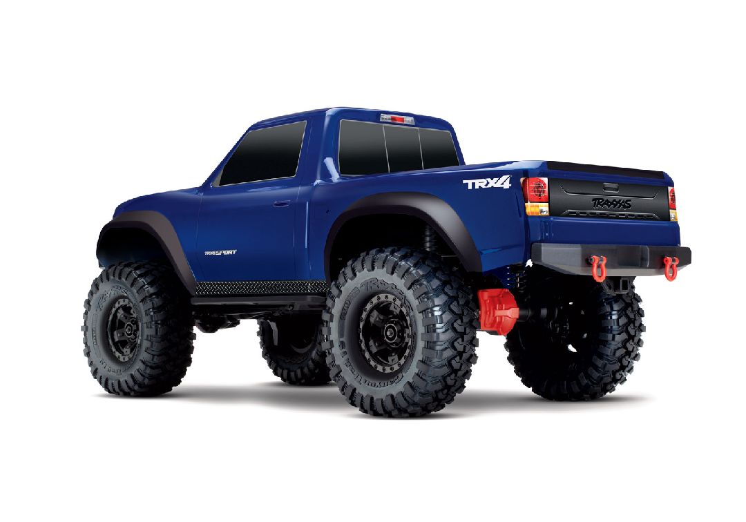 Traxxas TRX-4 Sport, clipless body, no battery or charger - Blue