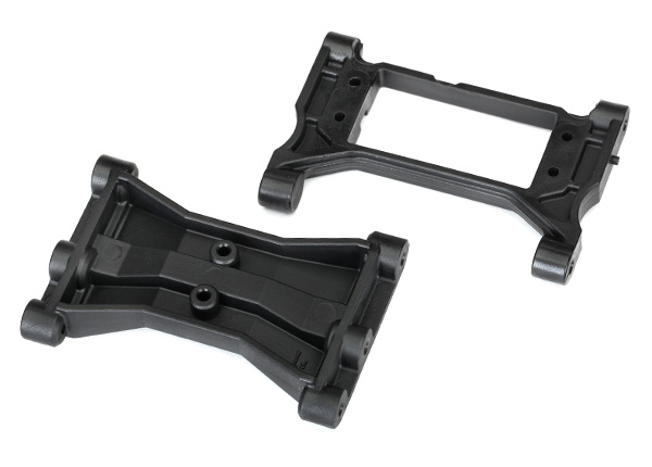 Traxxas Servo mount, steering/ chassis crossmember - Click Image to Close