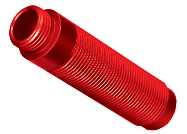 Traxxas Body, GTS shock, aluminum (red-anodized) (1)