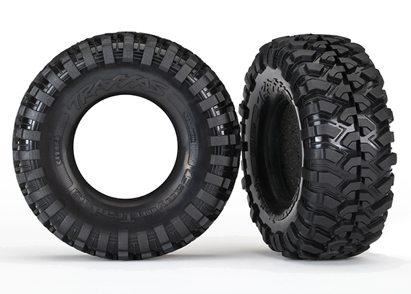 Traxxas 1.9" Canyon Trail S1 Tires 4.6" OD (2)