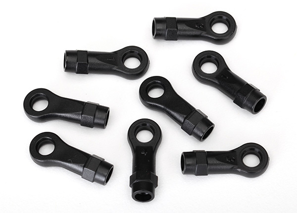 Traxxas Rod ends, angled 10Â° (8)