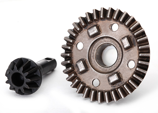 Traxxas Ring gear, differential/ pinion gear, differential