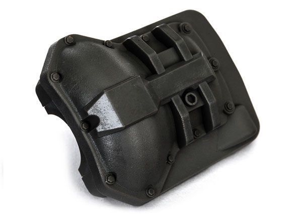 Traxxas Differential cover, front or rear (black) - Click Image to Close