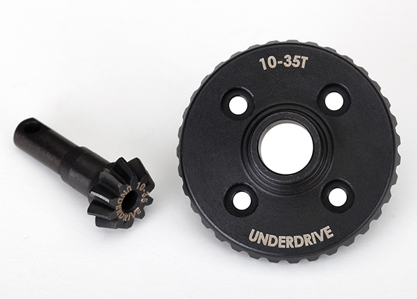 Traxxas Ring gear, differential/ pinion gear, differential (unde - Click Image to Close