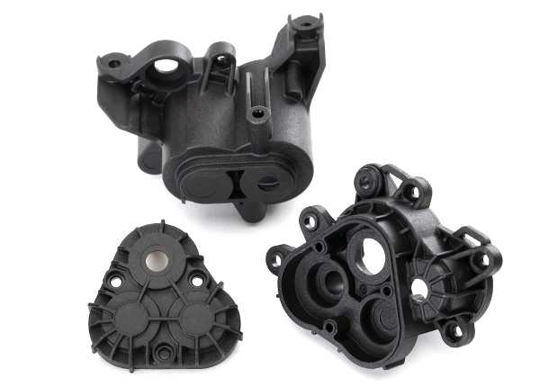 Traxxas Gearbox housing (includes main housing, front housing, & - Click Image to Close