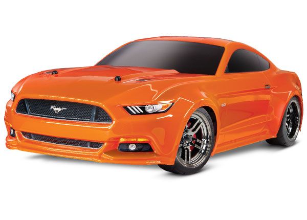 Traxxas Ford Mustang GT: 1/10 Scale AWD Supercar with TQ 2.4GHz radio system - Orange