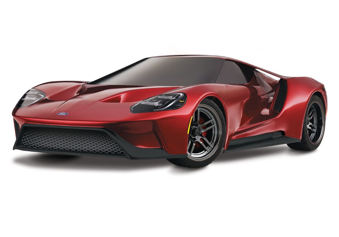 Traxxas Ford GT 1/10 Scale AWD Red Supercar
