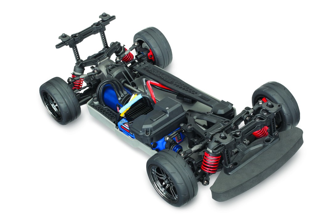 Traxxas 4-Tec 2.0 VXL AWD Chassis-Only - Click Image to Close