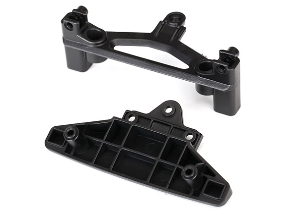 Traxxas Bumper, front (1 each, upper & lower)