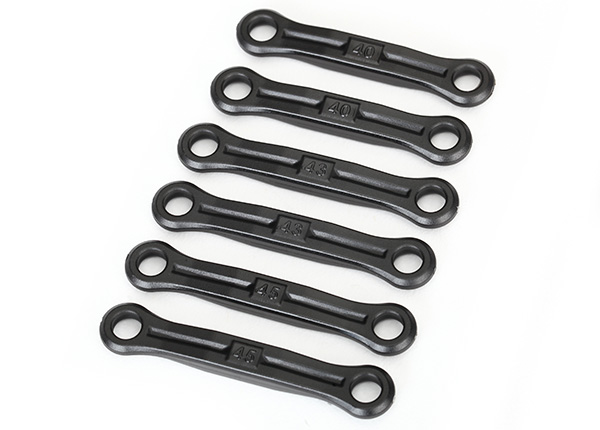 Traxxas Camber link/toe link set (plastic/ non-adjustable) (F&R) - Click Image to Close