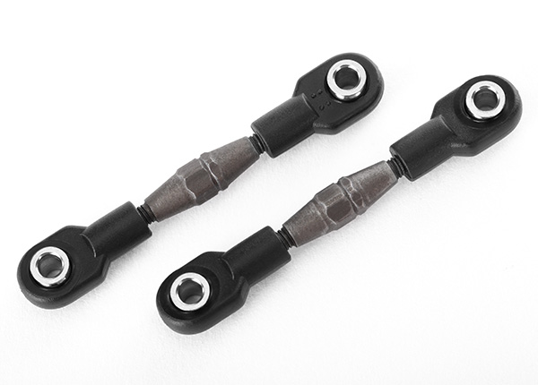 Traxxas Toe Links, Steel (34mm) (2) - Click Image to Close
