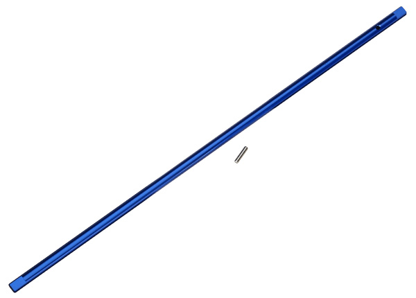 Traxxas Driveshaft, center, aluminum (blue-anodized)