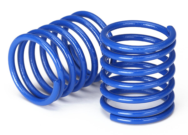 Traxxas Spring, Shock (Blue) (2)