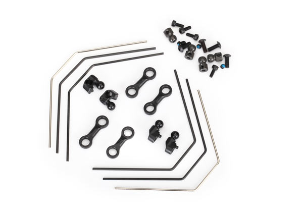 Traxxas Sway bar kit, 4-Tec 2.0 (front and rear) (includes front and rear sway bars and adjustable linkage)