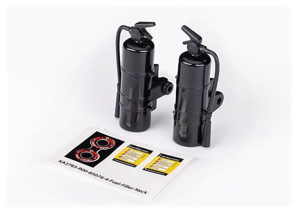 Traxxas Fire Extinguisher Black (2) - Click Image to Close