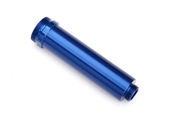 Traxxas Body, GTR shock, 64mm, aluminum (blue-anodized) (front, no threads)