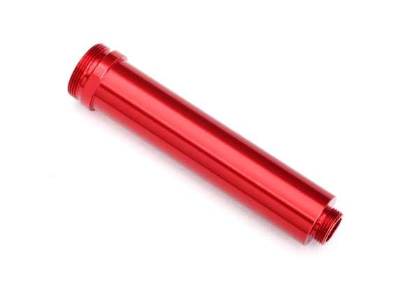 Traxxas Body, GTR shock, 77mm, aluminum (red-anodized) (rear, no