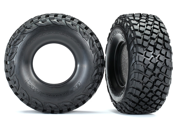 Traxxas Tires, BFGoodrich Baja KR3/ foam inserts (2) - Click Image to Close