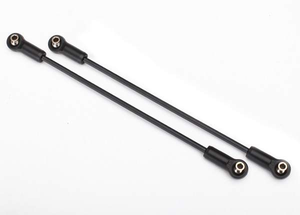 Traxxas Suspension link, rear (upper) (steel) (4x206mm, center t - Click Image to Close