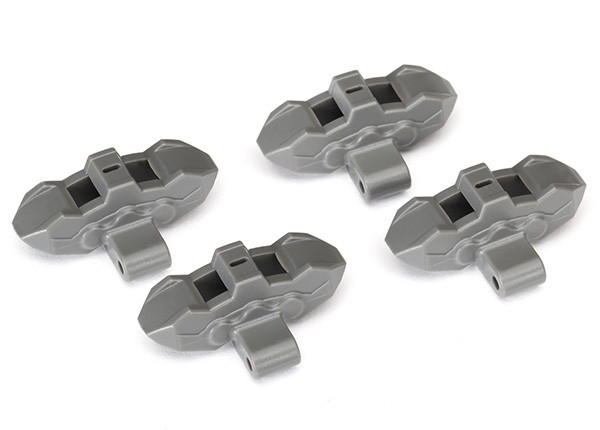 Traxxas Brake calipers, front or rear (grey) (4) - Click Image to Close