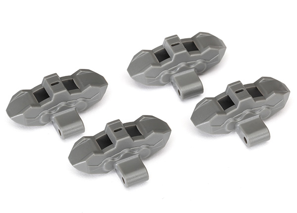 Traxxas Brake calipers, front or rear (grey) (4)