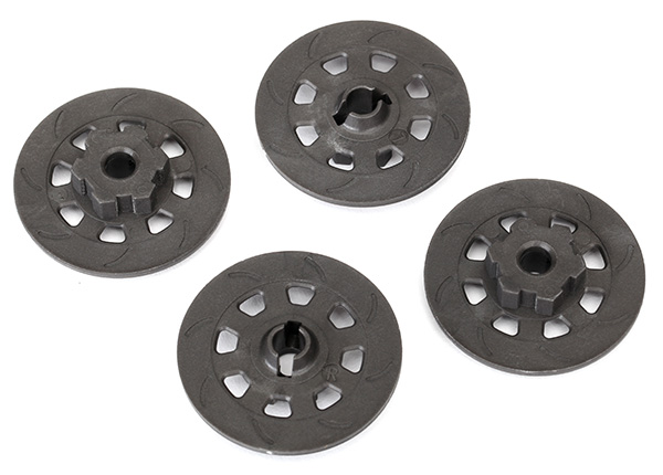 Traxxas Wheel hubs, hex (disc brake rotors) (4) - Click Image to Close