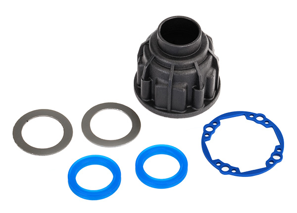 Traxxas Carrier, differential (front or center)/ x-ring gaskets