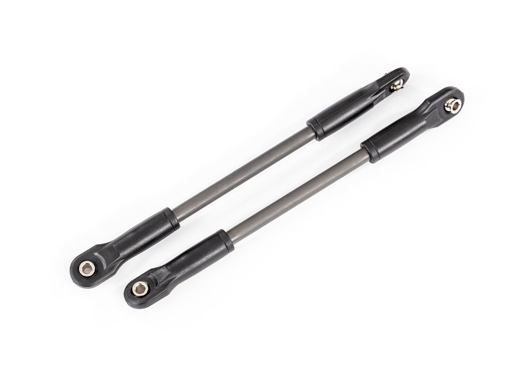 Traxxas Push rod (steel), heavy duty (2) (assembled with rod end - Click Image to Close