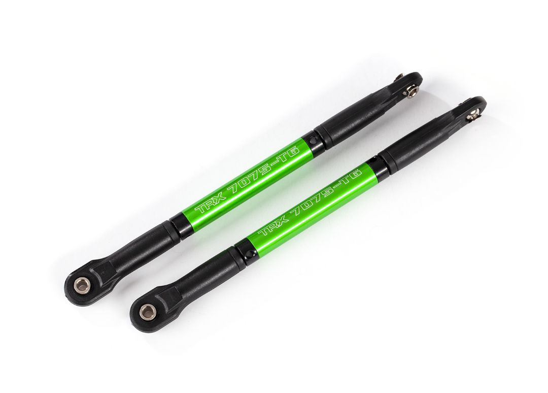 Traxxas Push rods, aluminum (green-anodized), heavy duty (2) (as