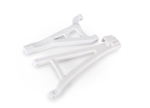 Traxxas Suspension arms, white, front (left),heavy duty (upper (1)/ lower (1))