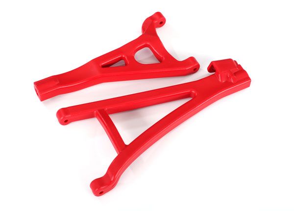 Traxxas Suspension arms, red, front (left), heavy duty