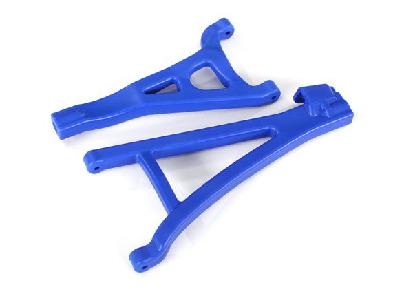 Traxxas Suspension arms, blue, front (left), heavy duty
