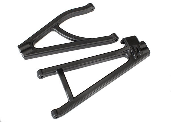 Traxxas Suspension arms, black, rear (right), heavy duty - Click Image to Close