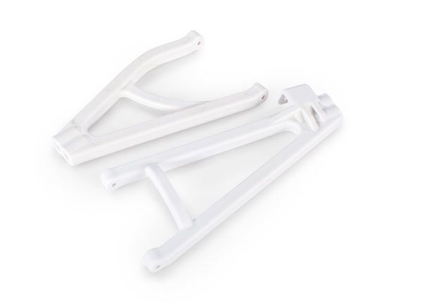 Traxxas Suspension arms, white, rear (right),heavy duty, adjustable wheelbase (upper (1)/ lower (1))