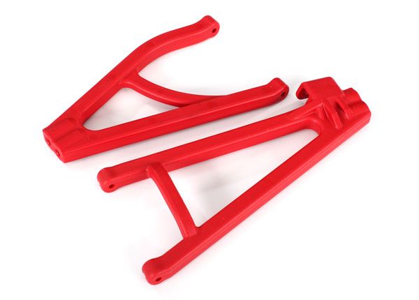 Traxxas Suspension arms, red, rear (right),heavy duty, adjustable wheelbase (upper (1)/ lower (1))