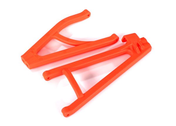 Traxxas Suspension arms, orange, rear (right),heavy duty, adjustable wheelbase (upper (1)/ lower (1))