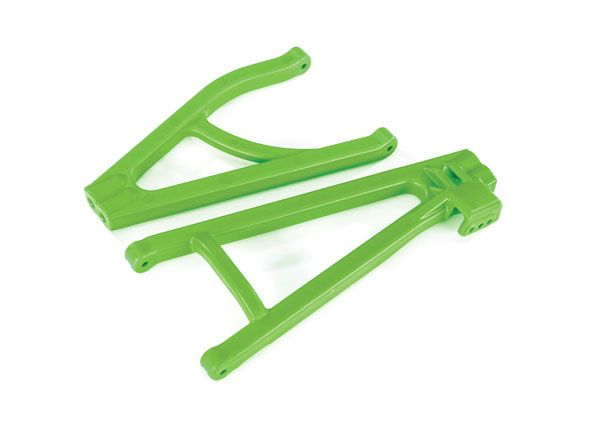 Traxxas Suspension arms, green, rear (left), heavy duty - Click Image to Close