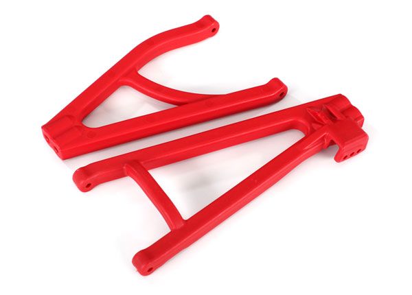 Traxxas Suspension arms, red, rear (left), heavy duty - Click Image to Close
