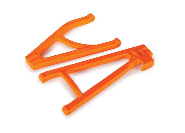 Traxxas Suspension arms, orange, rear (left),heavy duty, adjustable wheelbase (upper (1)/ lower (1))
