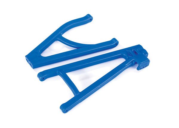 Traxxas Suspension arms, blue, rear (left),heavy duty, adjustable wheelbase (upper (1)/ lower (1))