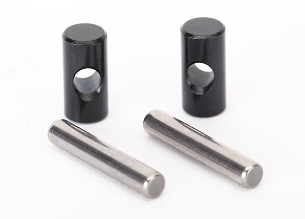Traxxas Rebuild kit, driveshaft (cross pin (2)/ 16mm pin (2)) (metal parts for 2 driveshafts)