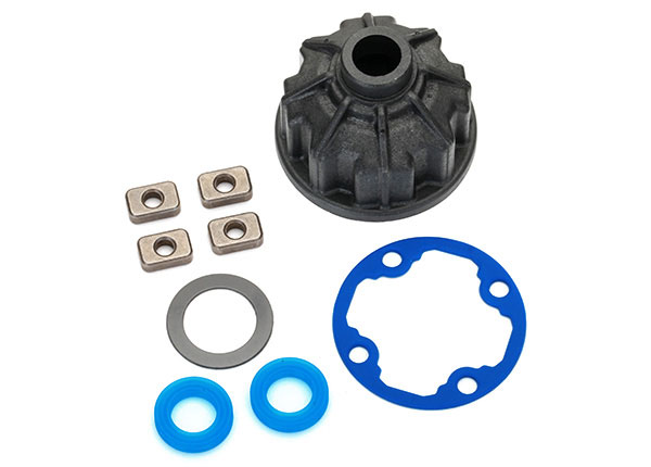 Traxxas Carrier, differential (heavy duty)/ x-ring gaskets (2)/ - Click Image to Close