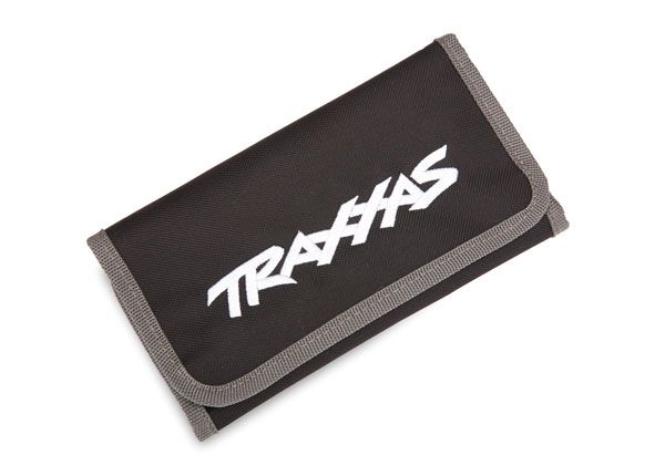 Traxxas Tool pouch, black (custom embroidered with Traxxas logo) - Click Image to Close