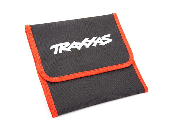 Traxxas Tool pouch, red (custom embroidered with Traxxas logo) - Click Image to Close