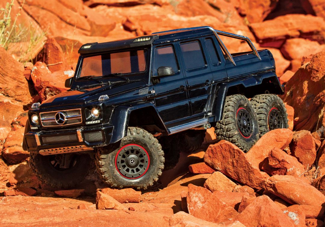 Traxxas Mercedes-Benz G 63 AMG TRX-6 6x6 1/10 Crawler - Black