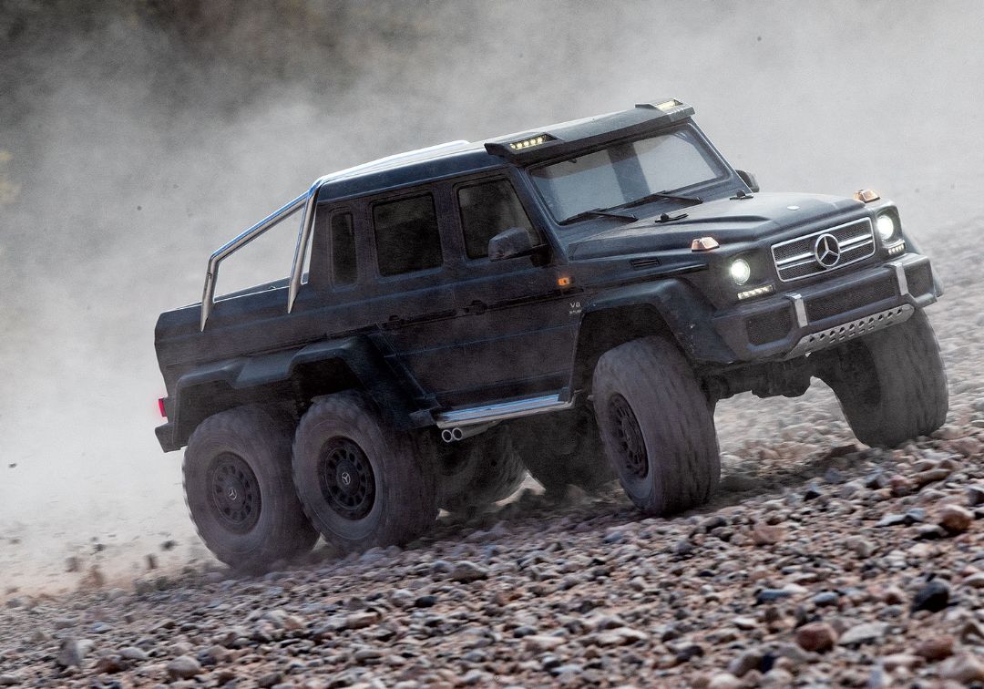 Traxxas Mercedes-Benz G 63 AMG TRX-6 6x6 1/10 Crawler - Black