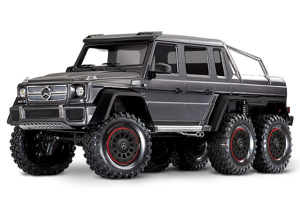 Traxxas Mercedes-Benz G 63 AMG TRX-6 6x6 1/10 Crawler - Silver