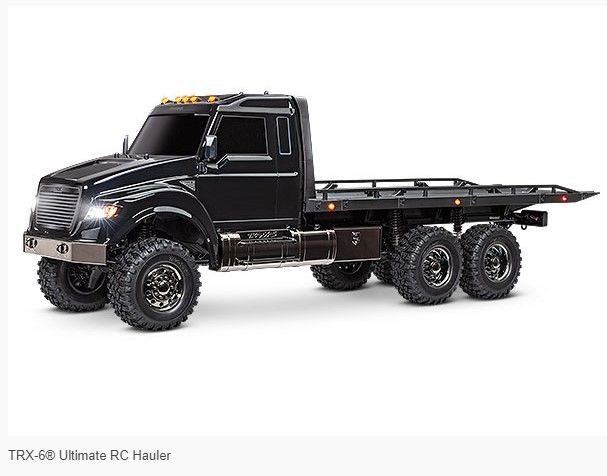 Traxxas Body, TRX-6 Ultimate RC Hauler, Clear - Click Image to Close