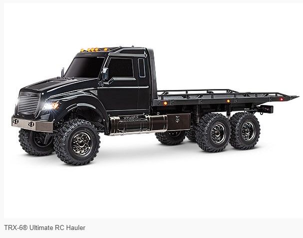 Traxxas Body, TRX-6 Ultimate RC Hauler, Clear