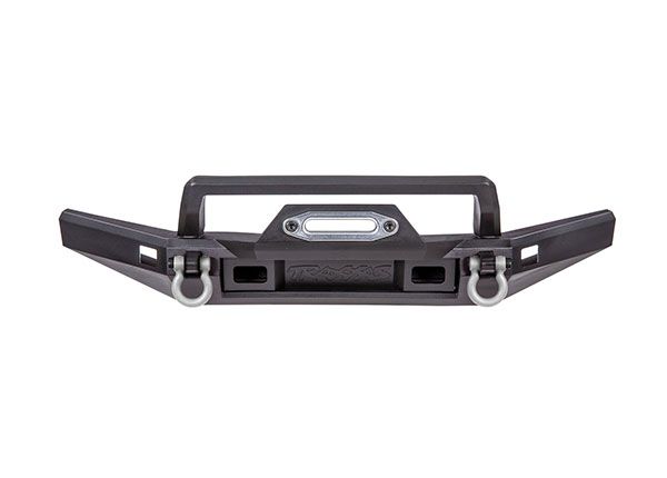 Traxxas Bumper, front, winch, TRX-4 Sport (includes bumper mount, D-Rings, fairlead, hardware) (fits TRX-4 Sport with 8855 winch) (191mm wide)